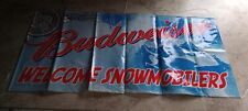 Budweiser welcome snowmobilers for sale  Marshfield