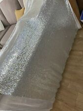 Vintage fabric silver for sale  LINCOLN