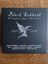 Black Sabbath réplica completa dos anos 70 8 CD coleção caixa conjunto Ozzy Osbourne OOP QUASE PERFEITO comprar usado  Enviando para Brazil
