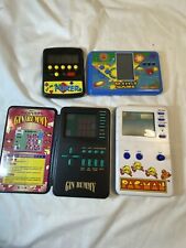 vintage handheld electronic games lot Pac-Man, Gin Rummy, Poker & More UNTESTED for sale  Shipping to United Kingdom