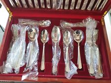 57 Piece Oneida Cutlery Silverware Set for sale  Shipping to South Africa