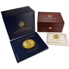 2009 Ultra High Relief Double Eagle Gold Coin - Box, Book & COA (NO Coins) for sale  Shipping to South Africa