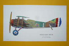 Hans A Muth siebdruck lithographie SPAD XIIIC 1917 1918 Capt Eddie Rickenbacker comprar usado  Enviando para Brazil