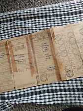 Old logbook rf60 for sale  FORFAR