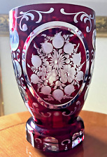 Alte rubinrote vase gebraucht kaufen  Braunschweig