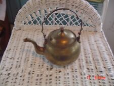 brass teapot india vintage for sale  Winona