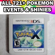 Pokemon X com todos os 721+ Pokemon + eventos e brilhantes | 3DS autêntico e transferível comprar usado  Enviando para Brazil