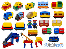 Usado, Lego® DUPLO Eisenbahn TRAIN Lokomotive Waggons Station Bahnhof ELEKTRISCH Intell comprar usado  Enviando para Brazil