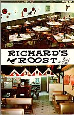 Usado, Postal Richard's Roost cafetería en Rochester, Minnesota ~ 135109 segunda mano  Embacar hacia Spain