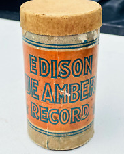 Antique EDISON BLUE AMBEROL Phonograph Vintage RECORD Player Cylinder old for sale  Shipping to Canada