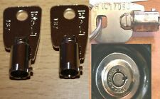 2 New Homak Safe Tool box Keys Code Cut HMC00001-HMC31000 Gun Safes Key Toolbox for sale  West Palm Beach