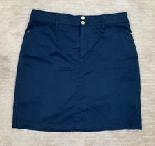 Charter Club Womans Sz 8 Navy Blue Stretchy Comfort Waist Stretch Pockets Casual til salg  Sendes til Denmark