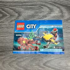 Lego City Scooter Deep Sea #60090 - SOMENTE INSTRUÇÕES - Apenas livreto sem tijolos comprar usado  Enviando para Brazil