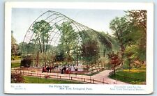 Usado, Cartão postal The Flying Cage, Parque Zoológico de Nova York 1910 A164 comprar usado  Enviando para Brazil