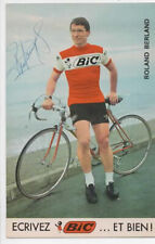 TOUR DE FRANCE CYCLISME autographe  de ROLAND BERLAND BIC, usado comprar usado  Enviando para Brazil