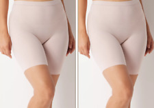 Conjunto curto de 2 champanhe Spanx Smooth It comprimento estendido coxa média tamanho grande, usado comprar usado  Enviando para Brazil