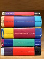 Usado, Conjunto de livros Harry Potter Bloomsbury Reino Unido primeira edição 3-7 comprar usado  Enviando para Brazil