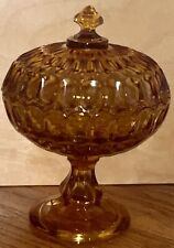 Fenton thumbprint amber for sale  Toledo