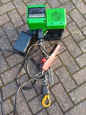 electric chain hoist for sale  NEWARK