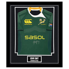 Signed John Smit South Africa Shirt - Springboks Captain +COA for sale  Shipping to South Africa