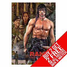 rambo poster for sale  MANCHESTER