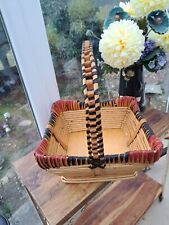 Wicker rattan basket for sale  BURNLEY