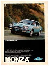 Usado, Vintage Original - 1976 Chevy Monza 2+2 Carro - Anúncio de impressão de carro original (8 x 11) comprar usado  Enviando para Brazil