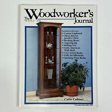 Woodworker journal magazine for sale  Avon