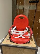 Chicco Red Pocket Folding Baby Feeding Seat Booster Chair, used for sale  Shipping to South Africa