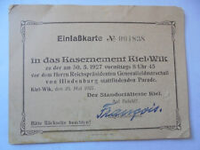 Marine kiel 1927 gebraucht kaufen  Bad Freienwalde (Oder)