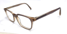 Warby Parker Barnet 192 LARGE Brown Square Eyeglasses Frame 51-18 142 for sale  Shipping to South Africa