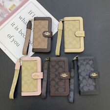 for iPhone 15 Plus Pro Max /14/13/12/11 Luxury PU Leather Wallet Card Flip Case for sale  Shipping to South Africa
