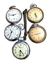 Relojes de bolsillo vintage WESTCLOX/Ingraham Dollar -- LOTE de 5 segunda mano  Embacar hacia Mexico