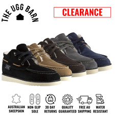 CLERANCE | UGG Mocasín al tobillo Bota Estilo Barco con Cordones | Resistente al Agua, Unisex segunda mano  Embacar hacia Argentina