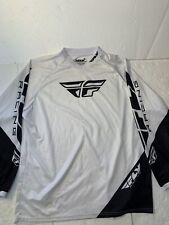 Used, Fly Racing Jersey Men's 2XL White and Black for sale  Shipping to South Africa