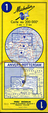 Michelin map antwerp for sale  UK