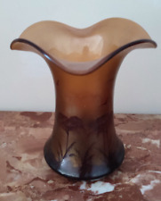 Vaso vetro ambrato usato  Giugliano In Campania