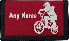 BMX Design Personalizzato Rosso Ragazzi Bambini Ripper Portafoglio Con Portamonete regalo usato  Spedire a Italy