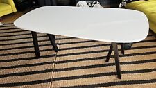 white ikea table oval for sale  BRIGHTON