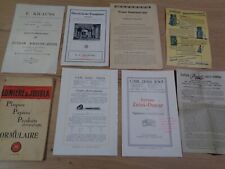 Lot documents pub d'occasion  Vesoul
