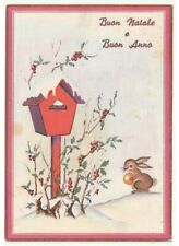1966 cartolina natalizia usato  Italia