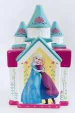 Banco de dinero de cerámica de cerámica del castillo de Disney Frozen Elsa Anna, usado segunda mano  Embacar hacia Argentina