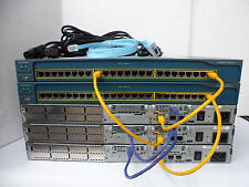 Cisco CCENT CCNA Lab 3 x 2600XM Fastethernet 200-120 100-101 200-101 CCNAFE2 T for sale  Shipping to South Africa