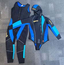 Mares Antarctica Semi Dry wetsuit, 2 piece, womens, size 4, UK 12-14, 7mm Winter for sale  PLYMOUTH