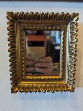 Miniature Florentine Gilded Mirror - Gold Leaf - Baroque for sale  Shipping to South Africa