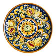 Piatto ornamentale ceramica usato  Trappeto