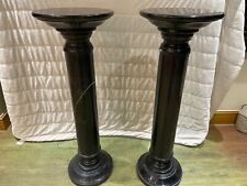 Pair black marble for sale  TUNBRIDGE WELLS