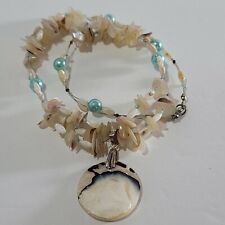 Shell necklace round for sale  Largo