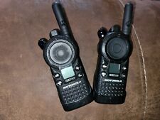 Lot 2x Pair of Motorola CLS1410 4 Channel UHF 2-Way Radios untested, used for sale  Jackson