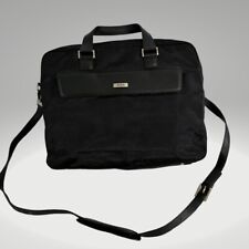 VtG TUMI Laptop Briefcase Bag  Nylon Black Messenger Blue Interior Travel  for sale  Shipping to South Africa